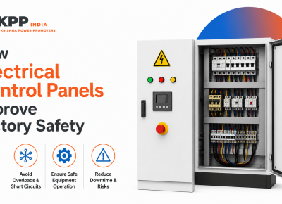 How Electrical Control Panels Improve Factory Safety – Industrial Electrical Control Panel by SKPP India